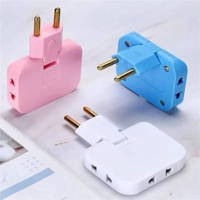 3 in 1 Rotatable multi-plug Adapter