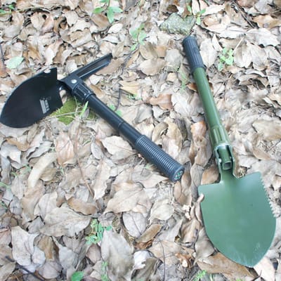 Multifunctional Camping and Gardening Shovel