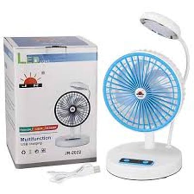 Rechargeable Folding Fan Mini fan With LED Light-JR 2022