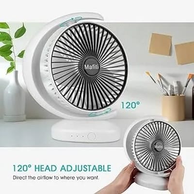 Portable Loop Desktop USB Port Fan