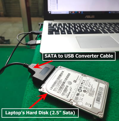 USB to Sata 2.5” Cable Converter for Laptop Hard Disk HDD