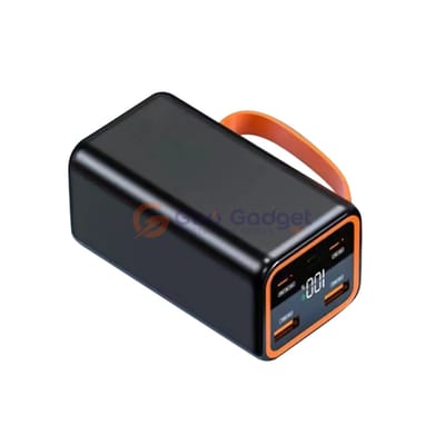 Dual USB + Type-C 5V Power Bank Case | 4-Slot 21700 Battery Holder | DIY Detachable Power Bank Shell (No Battery Included)