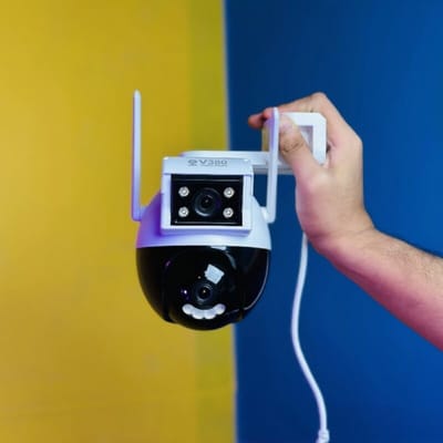 Q2027 V380 Pro WiFi PTZ Camera – Two Way Audio and Night Vision, Motion Detection