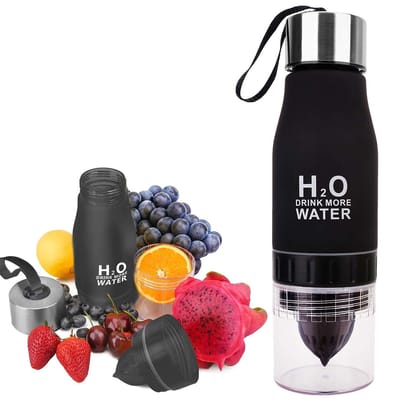 650ml h2o Sports Infuser Water Bottle Lemon Squeezer Sport Bottle
