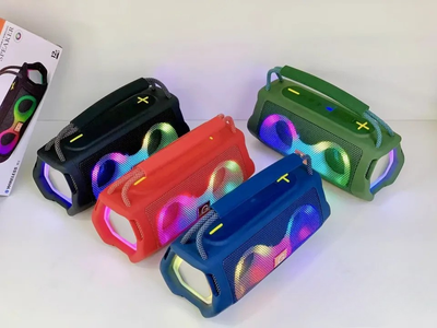 ET-313 Bluetooth Colorful Lighting Party Bass Speaker - Image 1