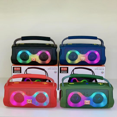 ET-313 Bluetooth Colorful Lighting Party Bass Speaker - Image 2