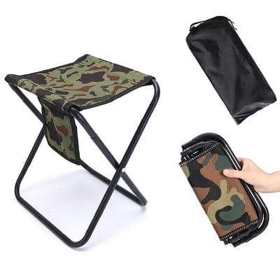 Foldable Stool Chair for Camping Fishing and Outdoors