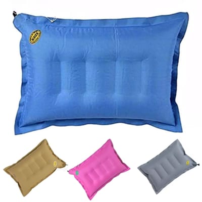 Inflatable Pillow Size :20*13 inch - Made in India