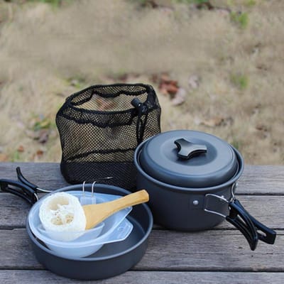 Camping Cooking Set Wh200 - Outdoor Cookware