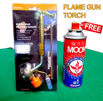 butane gas torch for BBQ  - Flame Gun Torch - Gas welding tool- Tube gas Welding tool-  with with free gas can