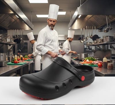 Professional Waterproof, Slip Resistant Kitchen Work Crocs