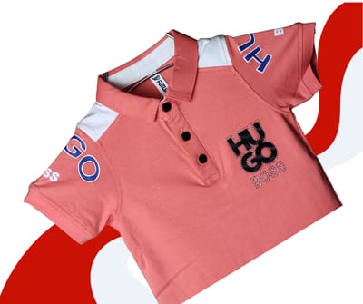 Kids Stone Work Polo Shirts - Image 1