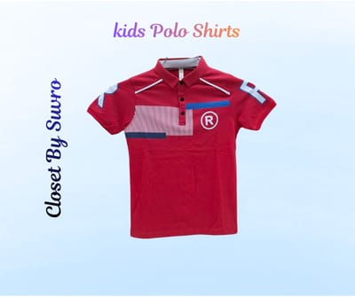 Kids Lycra Polo - Image 1
