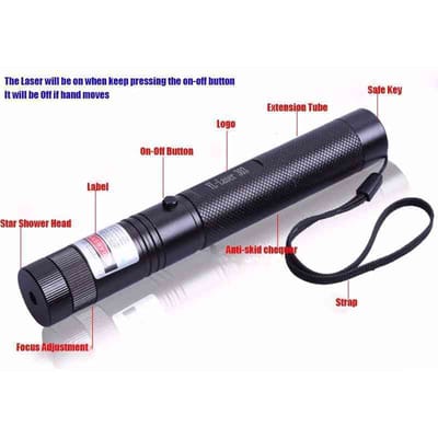 Laser Pointer Rechargeable Light