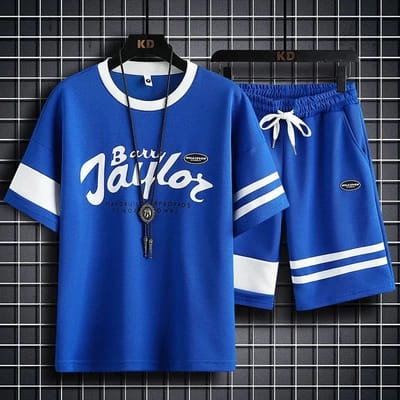 Combo Half T-Shirt And 3 Quarter Pants For Man