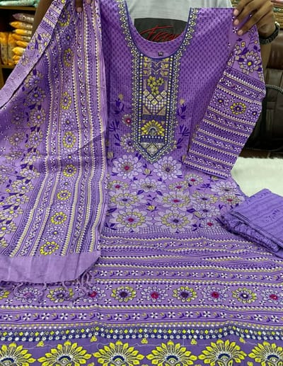 রেডিমেড বুটিকস থ্রি পিস - Image 2