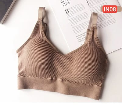 Young Girl Thick Strip Bra - Image 1