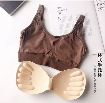 Young Girl Thick Strip Bra - Image 6