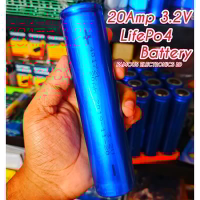 20Amp 3.2V USE লিথিয়াম ফসফেট ব্যাটারি