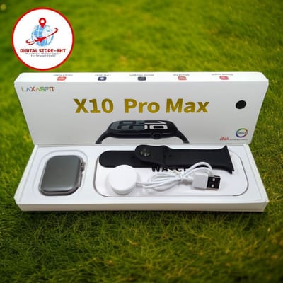 X10 Pro Max Smart Watch Bluetooth Call Message Reminder Sports Pedometer Heart Rate Monitoring 10th Generation New Appearance