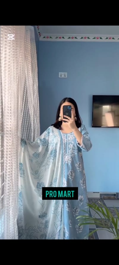 ফুল-বাহার ফ্লোরাল থ্রি-পিস সেট - Image 3