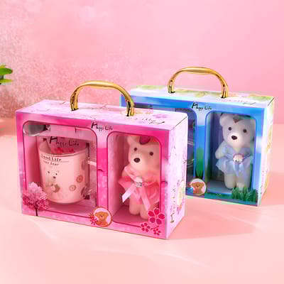 Cute Bear Wish Cup Set