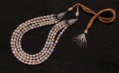 Pearl 4 Layer Necklace.