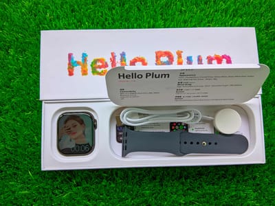 Hello Plum h16 - Smart Watch Series 10 46mm- Noise Detection ChatGPT NFC 2.04″ AMOLED Screen