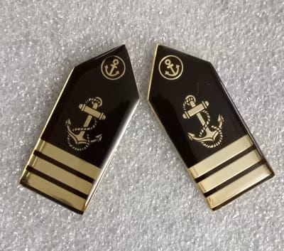 Chief Officer Coller Pin