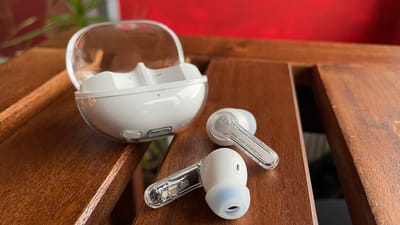 SoundPEATS Clear True Wireless Earbuds – Beige