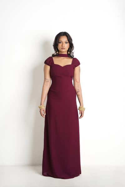 Plum'd Up Dress - Image 2