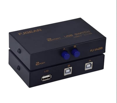 Printer Sharing Switch Hub for 2 PC usb 2.0