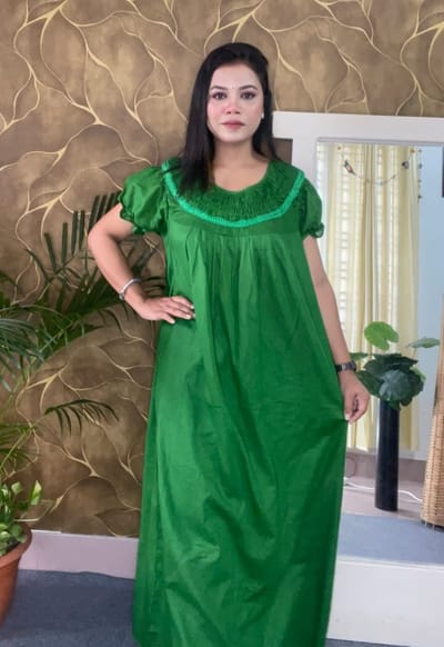 আরামদায়ক কটন মেক্সি - Image 1