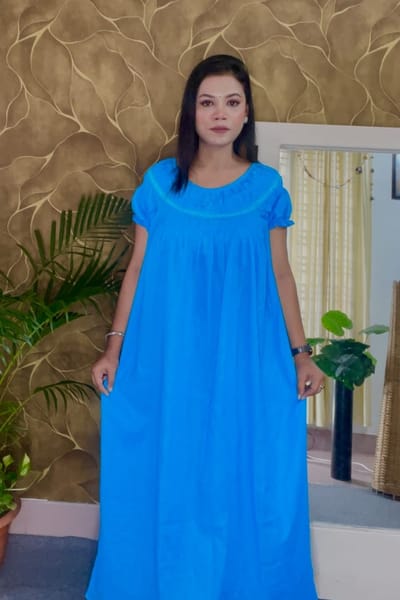 আরামদায়ক কটন মেক্সি - Image 5