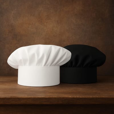 Chef Hat Adjustable Elastic