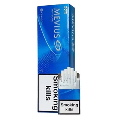 Mevius Sky Blue 1 Carton (10 Packs)