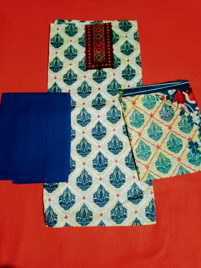 গরমের আরাম সুতি থ্রি-পিছ - Image 2