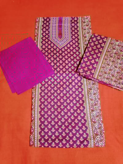 গরমের আরাম সুতি থ্রি-পিছ - Image 4