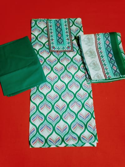 গরমের আরাম সুতি থ্রি-পিছ - Image 5