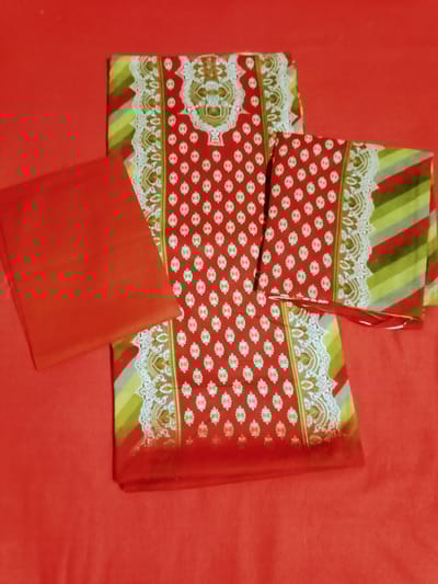 গরমের আরাম সুতি থ্রি-পিছ - Image 6