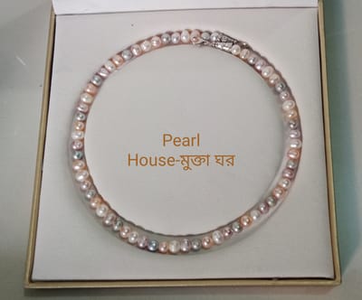 Pearl Multicolor 1 layer Necklace