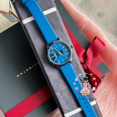 Xenlex || Leather Belt || Blue Color || Casual Edition