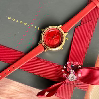 Xenlex || leather Belt | Flower Dial