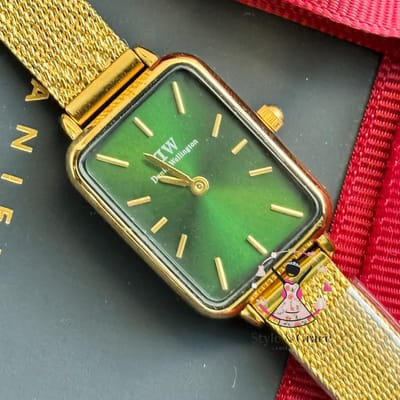 DW || Gold | Green Dial