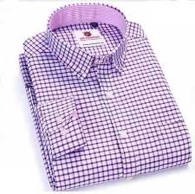 Cotton Official Formal Check Shirt