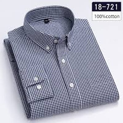 Cotton Official Formal Check Shirt