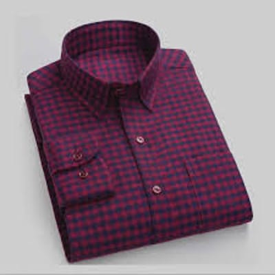 Cotton Official Formal Check Shirt