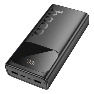 HOCO. Power Bank J144A Fast Charge 30000mAh PD Type-C 20W and 2XUSB-A with Digital Led Display .