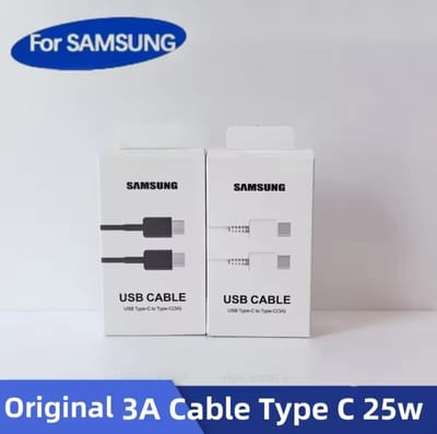 Samsung 3A Cable Type C Original Pd Usb C 25w Super Fast Charging