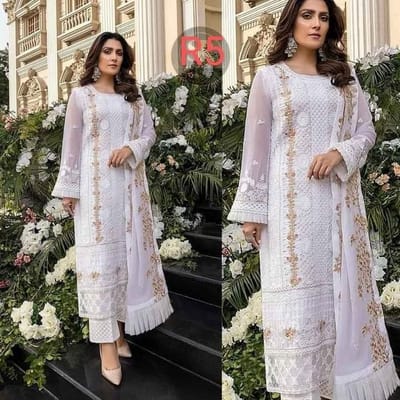 ইন্ডিয়ান বারিশ ক্যাটালগ ডিজাইন ফোর পিস - Image 3